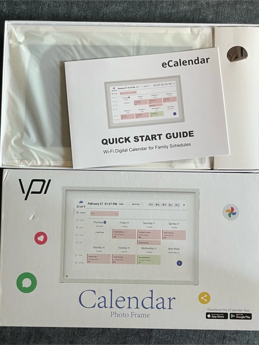 Digital Calendar 10.1inch Smart WiFi